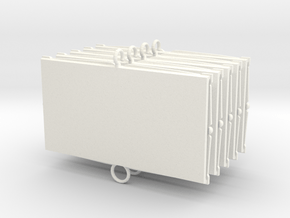 Baci Perugina Frame - Five in White Processed Versatile Plastic