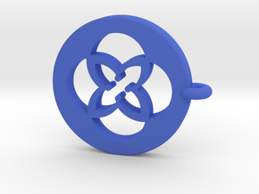 TU Earing Plastic - alternative model in Blue Processed Versatile Plastic