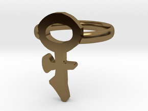 Goddesses: Venus in Adolpho size 9.5 in Polished Bronze