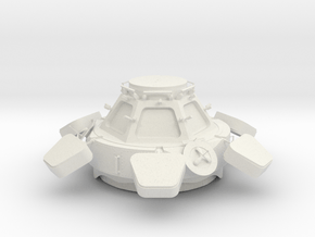 ISS Cupola Replica 1/25 in White Natural Versatile Plastic