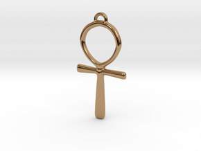 ANKH in Polished Brass