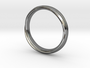 Ring 7c in Fine Detail Polished Silver