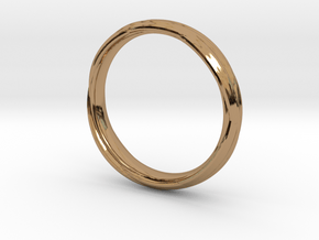 Ring 7c in Polished Brass