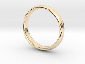 Ring 7c in 14k Gold Plated Brass