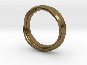 Ring 7 in Polished Bronze