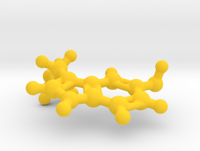 Serotonin: The "Happy" Molecule  in Yellow Processed Versatile Plastic