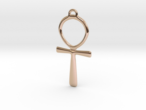 Ankh in metal in 14k Rose Gold