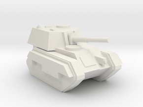 [5] Self-Propelled Howitzer (Enclosed) in White Natural Versatile Plastic