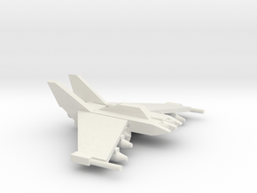 [5] Light Strike Fighter in White Natural Versatile Plastic
