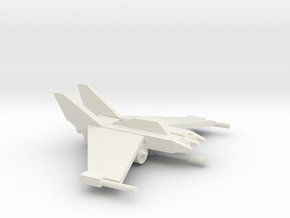 [5] Fighter-Interceptor in White Natural Versatile Plastic
