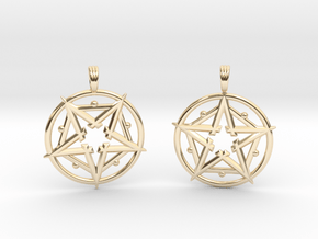 HARMONIC ESSENCE (PAIR) in 14k Gold Plated Brass