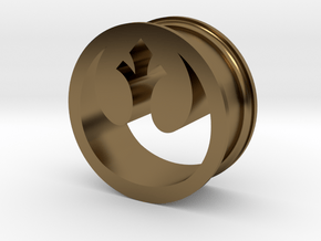 Star Wars Rebel Alliance 21mm Ear Ring Gauge in Polished Bronze