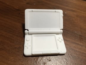 Mini Nintendo 3dsXL: 1/4 Scale in White Natural Versatile Plastic