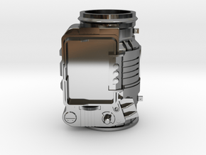 Pip-boy 3000 (WEARABLE MODEL SOON) in Fine Detail Polished Silver