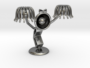 Lele as "CheerLeader" : "Let's Cheer up!" - DeskTo in Fine Detail Polished Silver