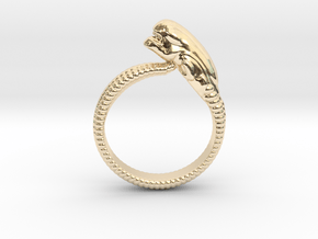 ChestBurster Ring Beta in 14k Gold Plated Brass