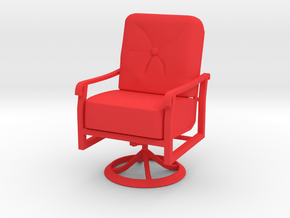 Mini Chair in Red Processed Versatile Plastic