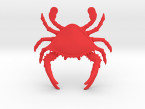 Crab Pen Holder in Red Processed Versatile Plastic