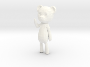 Among the Sleep Teddy Bear in White Processed Versatile Plastic
