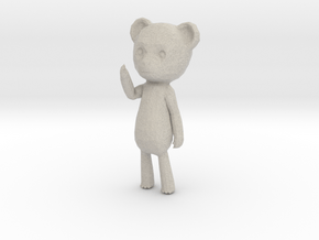 Among the Sleep Teddy Bear in Natural Sandstone