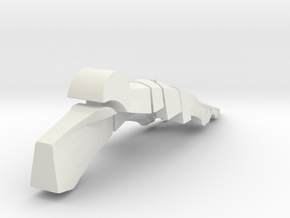 Planar Foot - 9 Inch in White Natural Versatile Plastic