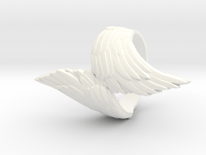 Ring Wings in White Processed Versatile Plastic
