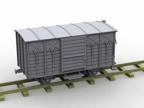 NTM-WM01 Freight wagon Nm in Tan Fine Detail Plastic