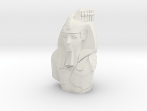 28mm/32mm Younger Memnon/Ramesses/Ozymandias in White Natural Versatile Plastic