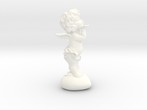 Cupid Figurine in White Processed Versatile Plastic