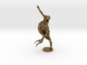 Youth & Mermaid in Polished Bronze