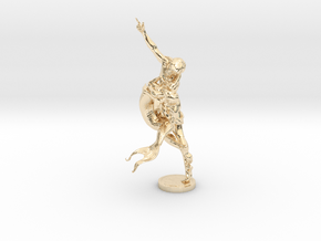 Youth & Mermaid in 14k Gold Plated Brass