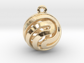 Ball-small-14-2 in 14K Yellow Gold