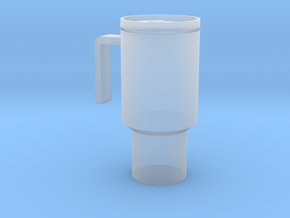 1/6 Scale Coffee Mug in Tan Fine Detail Plastic