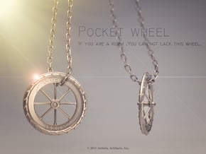 Pocket highway wheel set in Polished Silver