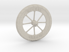 Pocket highway wheel set in Natural Sandstone