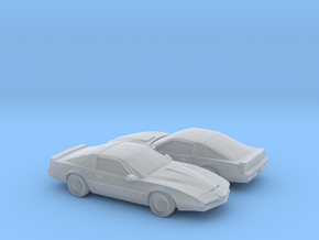 1/200 2X Pontiac Firebird Custom in Tan Fine Detail Plastic