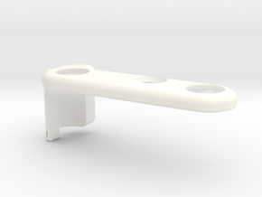  Zorki 4k Grip in White Processed Versatile Plastic