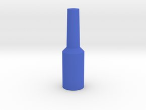 Euphonium Mouthpiece Resistance Tool in Blue Processed Versatile Plastic
