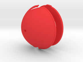 Albatros DVa Spinner - 4in diameter in Red Processed Versatile Plastic