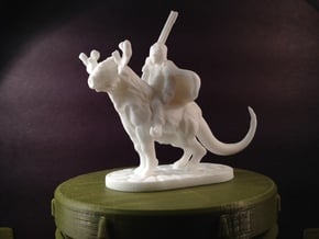 Taiga Strider (28mm/Heroic scale miniature) in White Processed Versatile Plastic