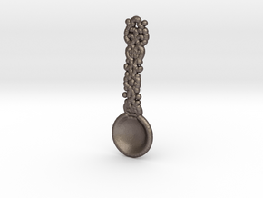Spoon in Polished Bronzed Silver Steel