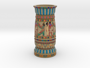 Vase Egypt in Full Color Sandstone