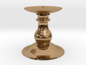 Candle Holder 2 in Polished Brass