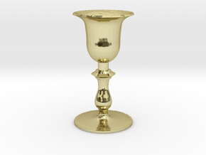 Chalice in 18k Gold Plated Brass