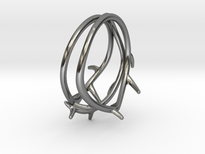 Thorn Ring No. 2 in Polished Silver: 5 / 49