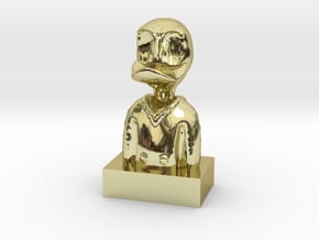 Duck in 18k Gold Plated Brass