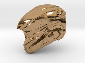 Anubis 1/6 Scaled helmet in Polished Brass
