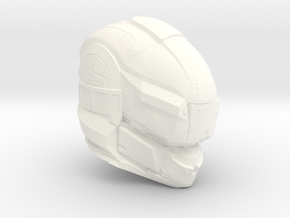 Halo 5 Gungnir 1/6 scale helmet in White Processed Versatile Plastic