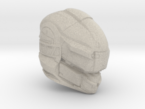 Halo 5 Gungnir 1/6 scale helmet in Natural Sandstone