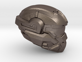 Halo 5 Noble 1/6 scale helmet in Polished Bronzed Silver Steel